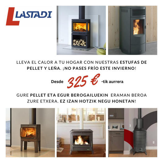 Gure Pellet eta egur berogailuak